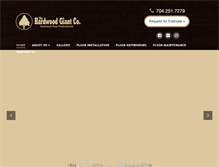 Tablet Screenshot of hardwoodgiant.com